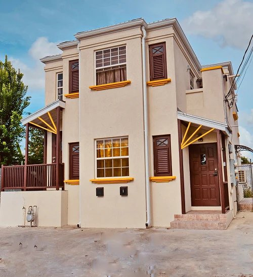 Casa Amarilla St. Michael - Front of the building